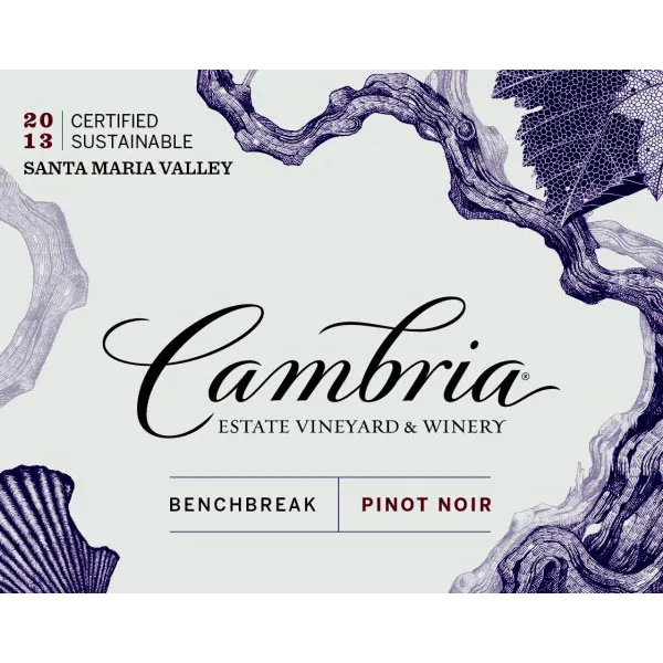 Benchbreak Pinot Noir Bottle