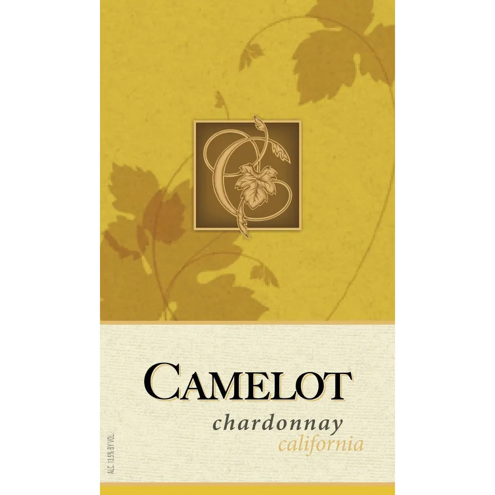 Camelot Chardonnay Bottle