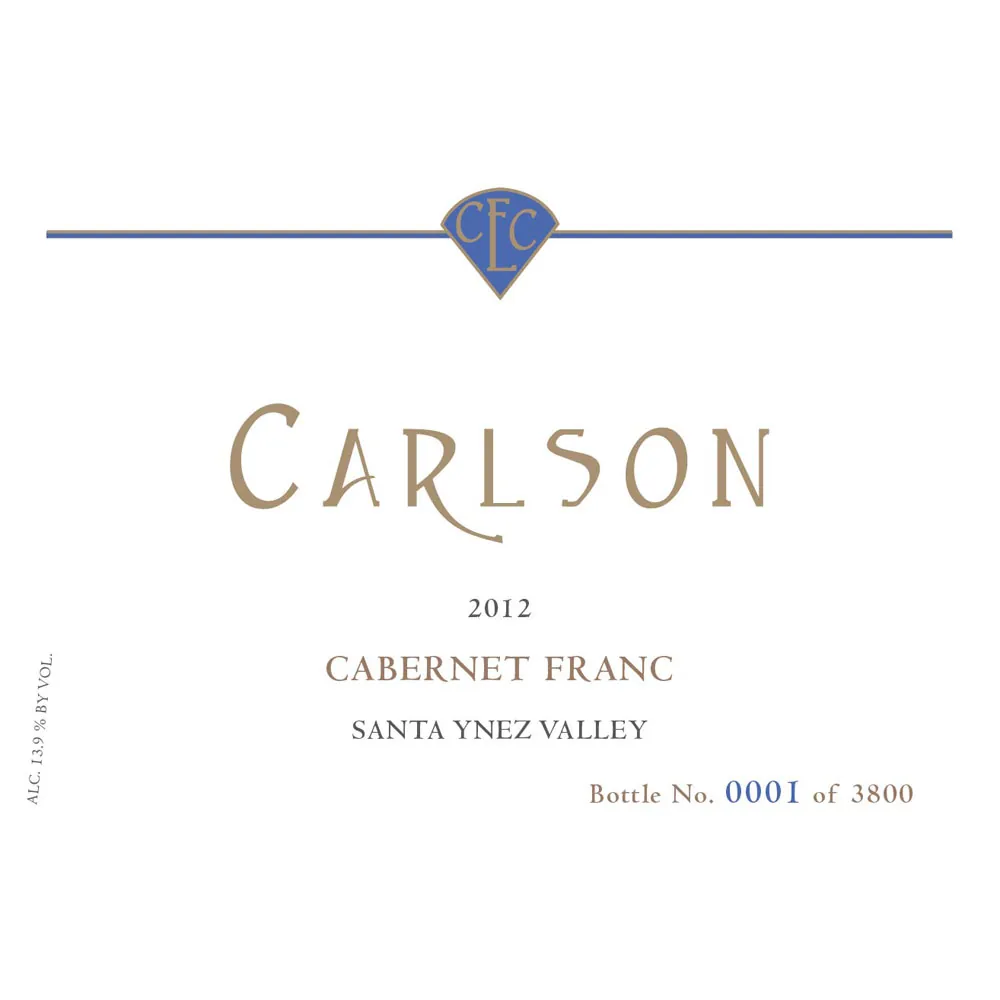 Santa Ynez Valley Cabernet Franc Bottle
