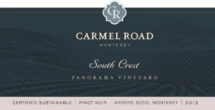 South Crest Pinot Noir Bottle