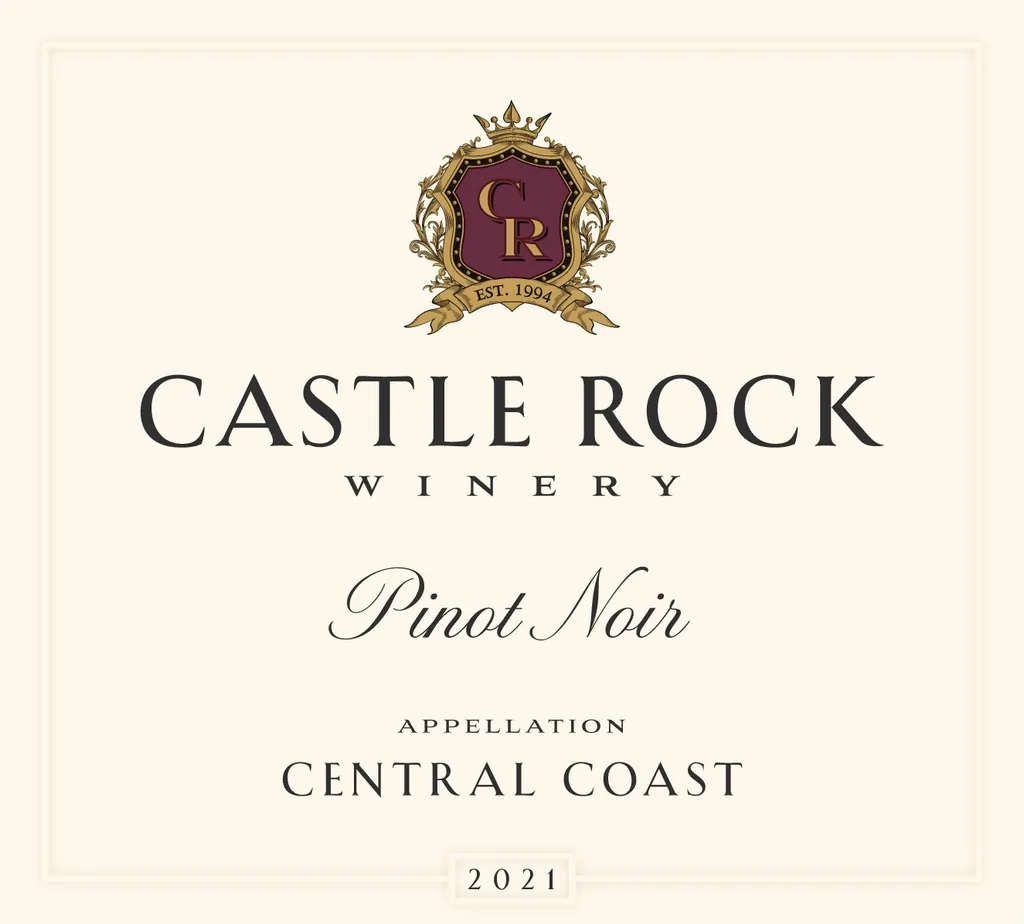 Central Coast Pinot Noir Bottle