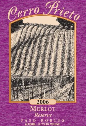 Reserve Merlot Bottle