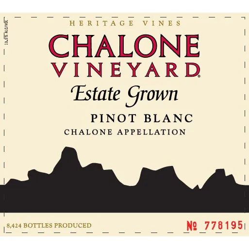 Estate Pinot Blanc Bottle
