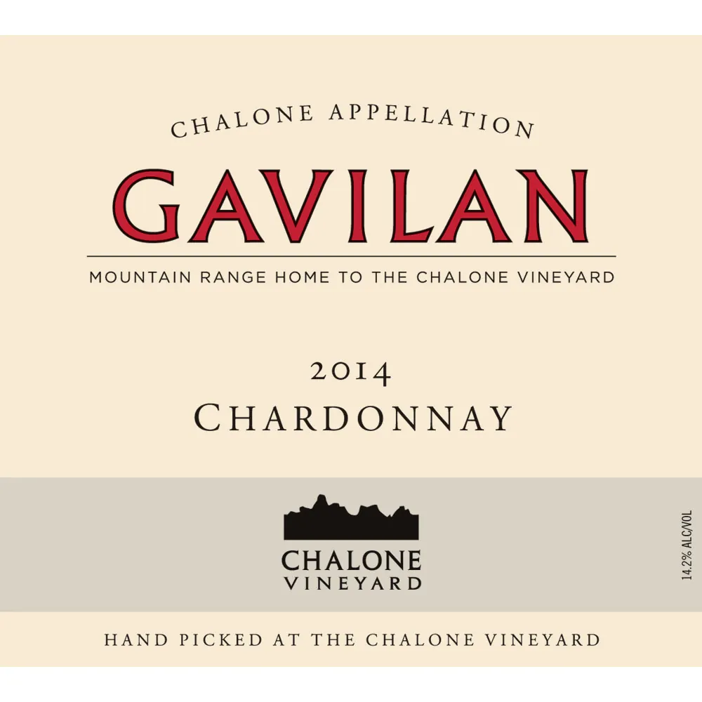 Gavilan Estate Chardonnay Bottle