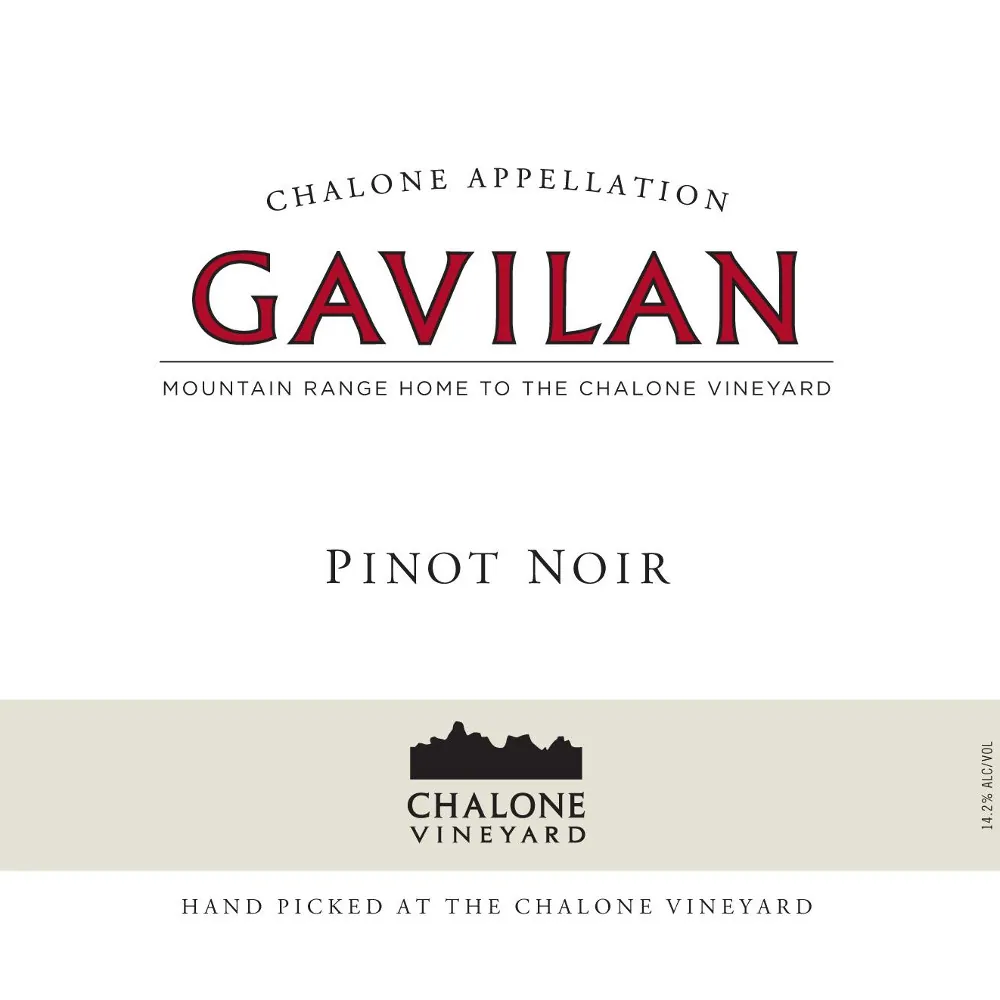 Gavilan Estate Pinot Noir Bottle