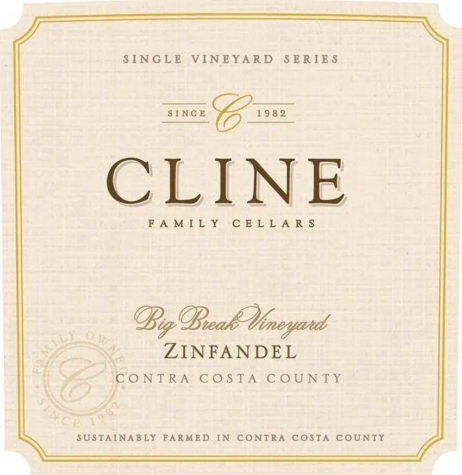 Big Break Zinfandel Bottle
