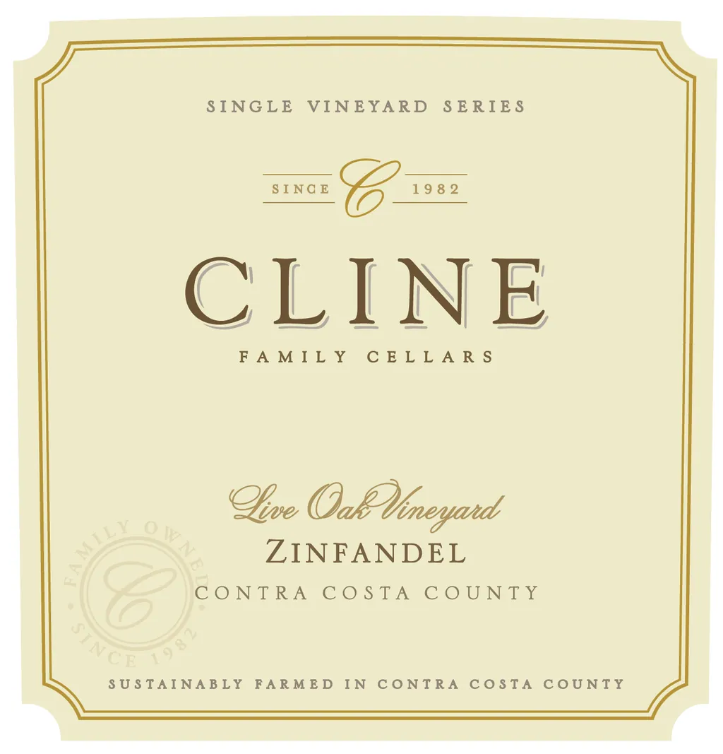Live Oak Zinfandel Bottle