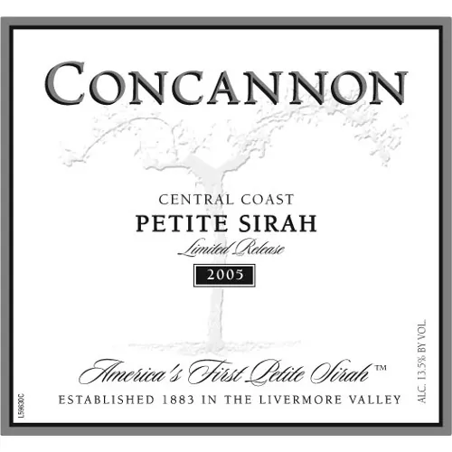Limited Release Petite Sirah Bottle