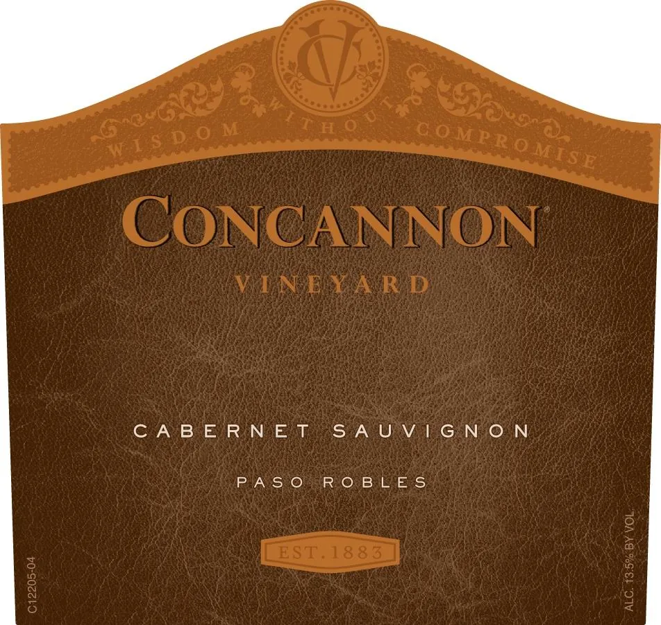 Paso Robles Cabernet Sauvignon Bottle