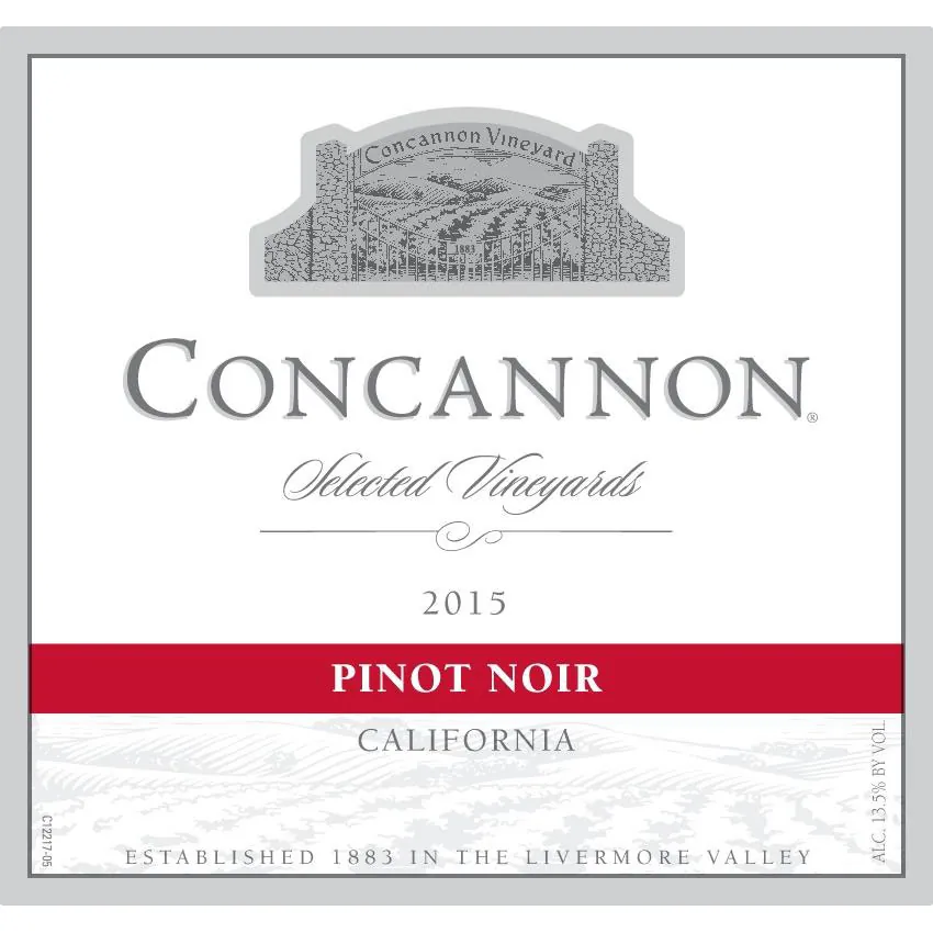 Selected Vineyards Pinot Noir Bottle