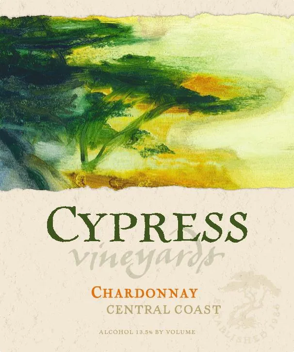 Chardonnay Bottle