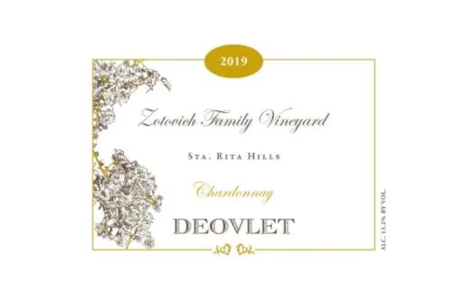 Zotovich Vineyard Chardonnay Bottle