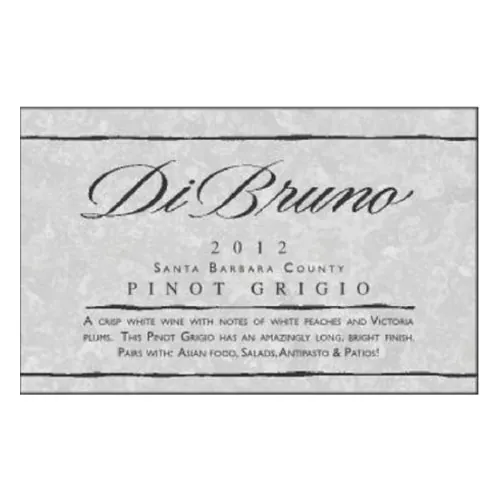 Pinot Grigio Bottle