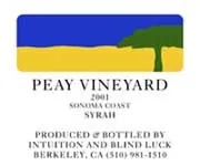 Peay Vineyard Syrah Bottle