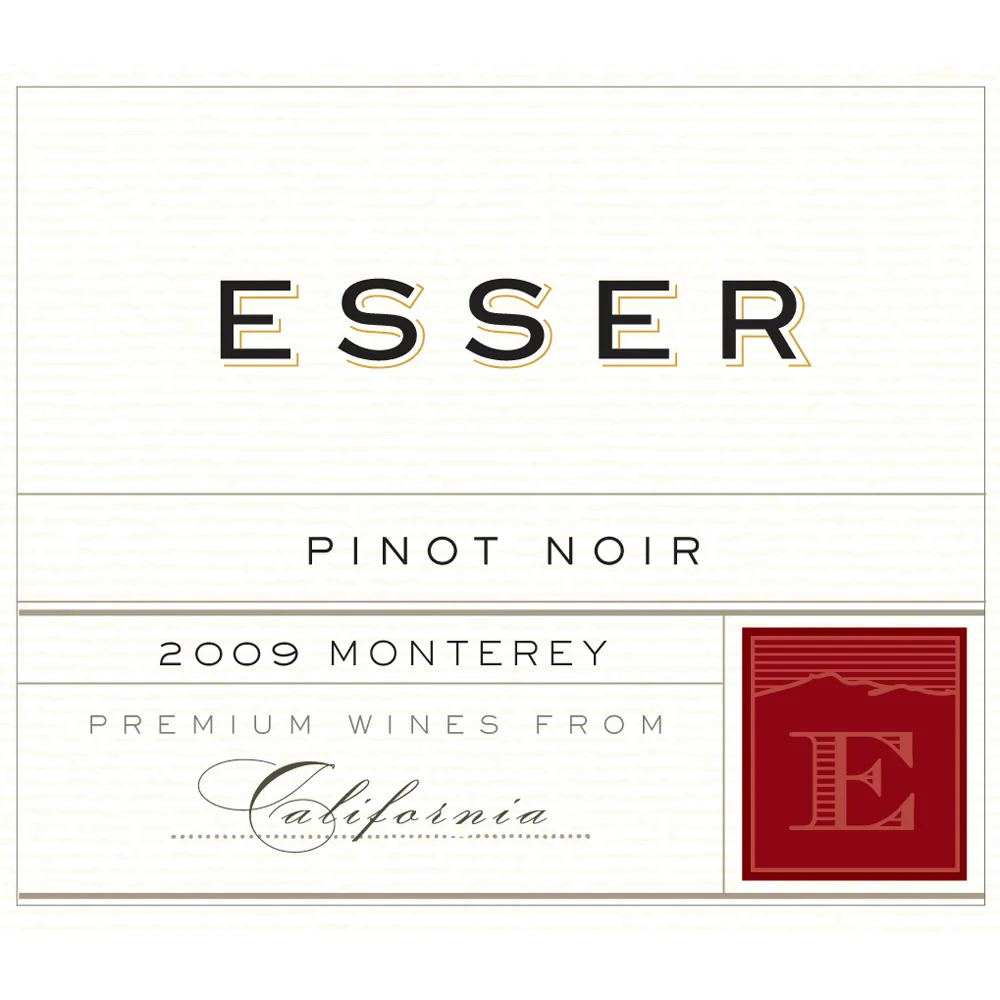 Monterey Pinot Noir Bottle