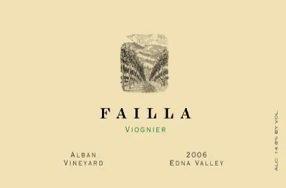 Alban Vineyard Viognier Bottle