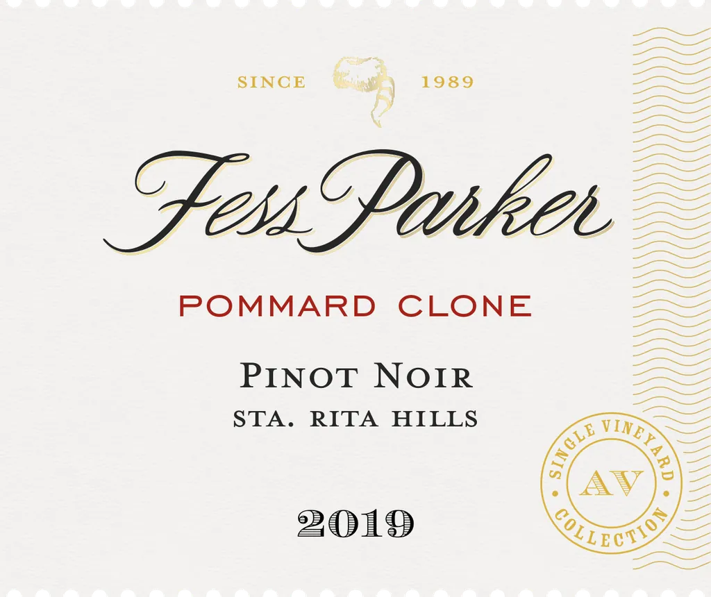 Pommard Clone Pinot Noir Bottle