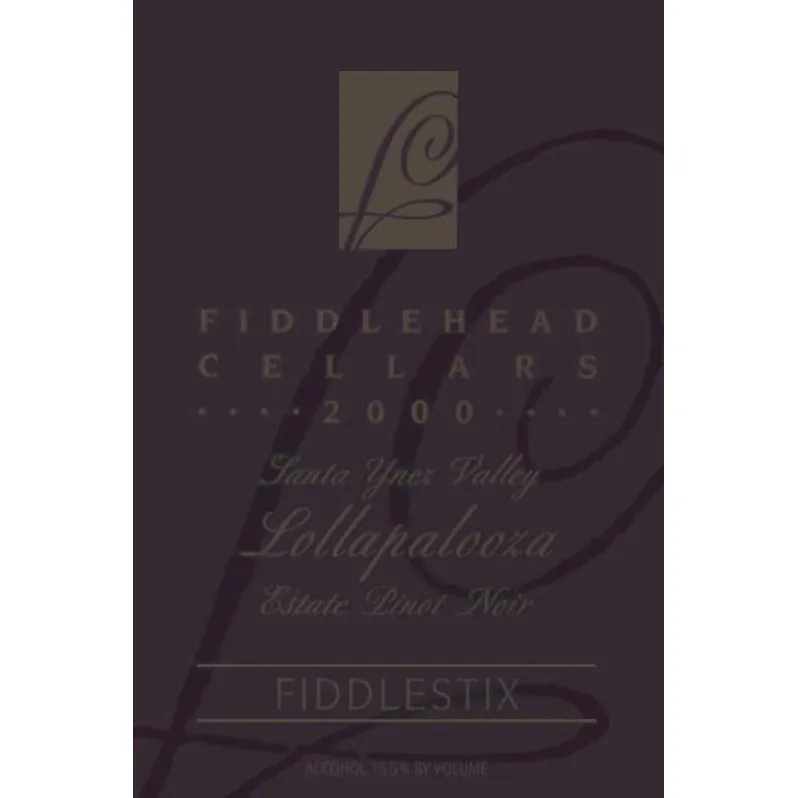 Lollapalooza Pinot Noir Bottle