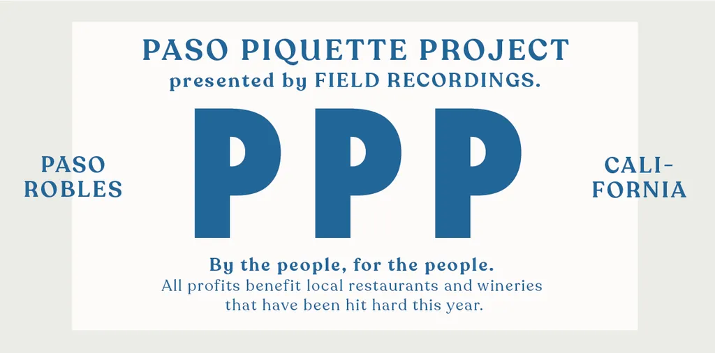 PPP Paso Piquette Project Bottle