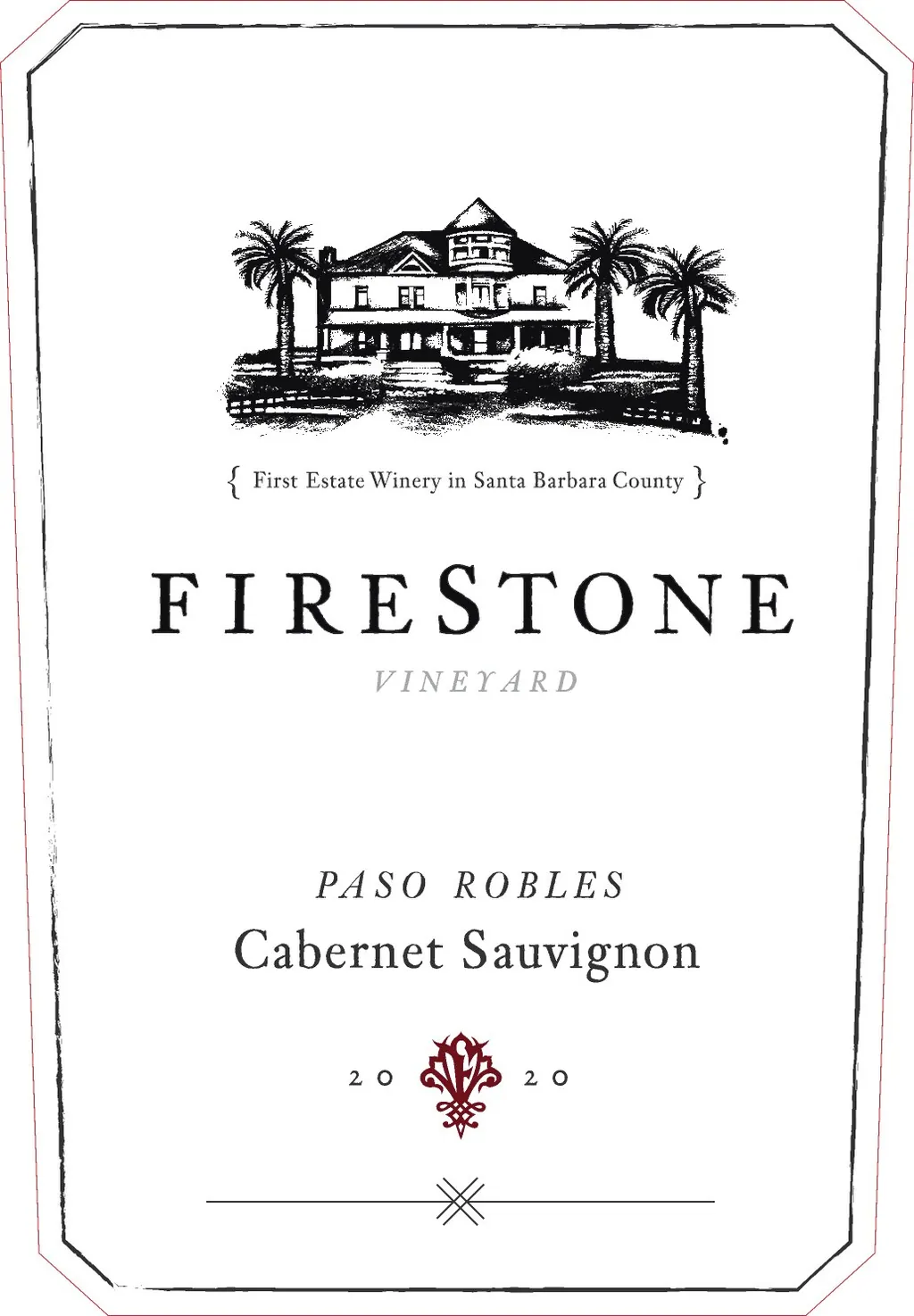 Paso Robles Cabernet Sauvignon Bottle