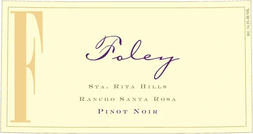 Rancho Santa Rosa Pinot Noir Bottle