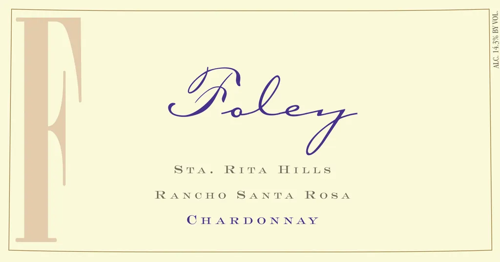 Sta. Rita Hills Chardonnay Bottle