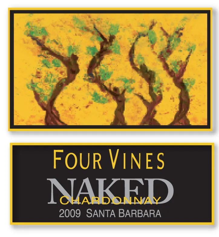 Santa Barbara Naked Chardonnay Bottle