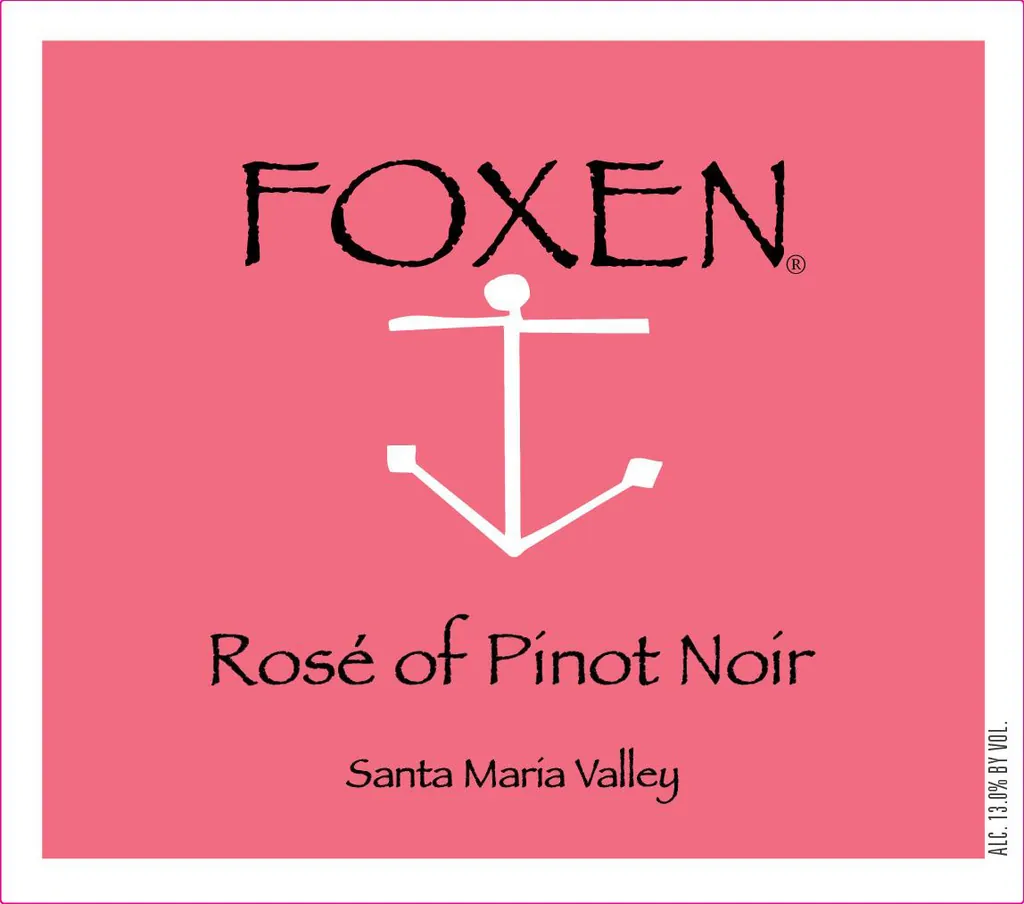 Rose of Pinot Noir Bottle
