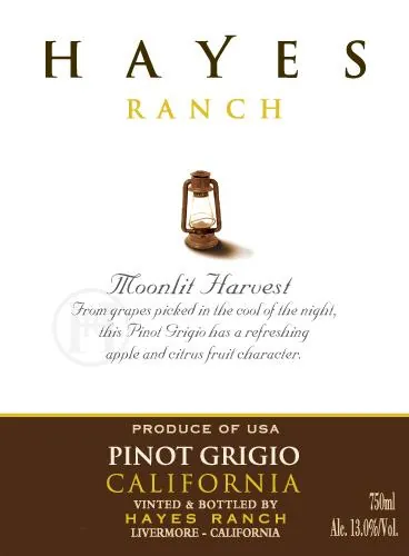 Moonlit Harvest Pinot Grigio Bottle