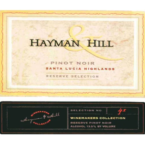 Santa Lucia Highlands Pinot Noir Bottle