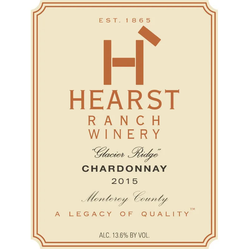 Glacier Ridge Chardonnay Bottle