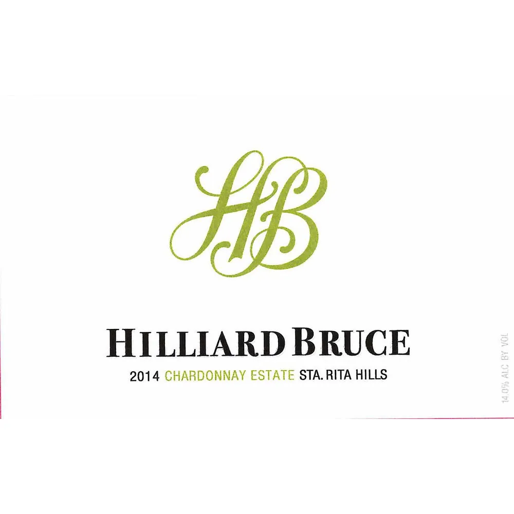 Sta. Rita Hills Estate Chardonnay Bottle