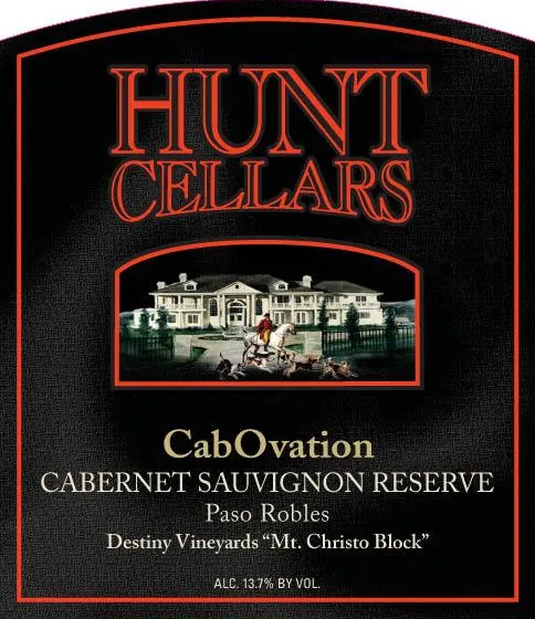 CabOvation Reserve Destiny Vineyards Cabernet Sauvignon Bottle