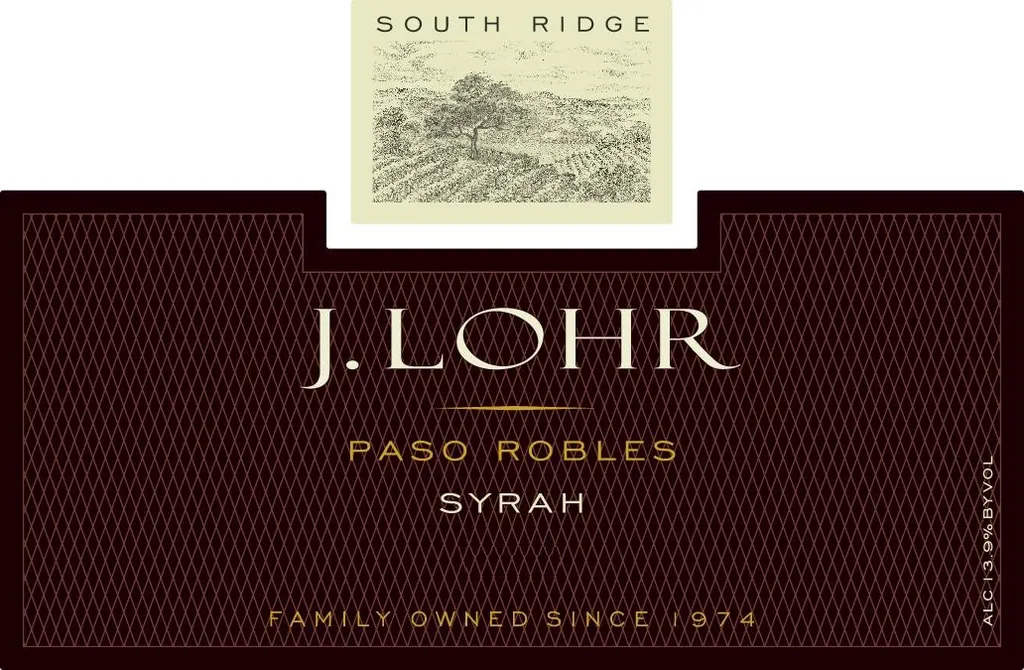 South Ridge Syrah Bottle