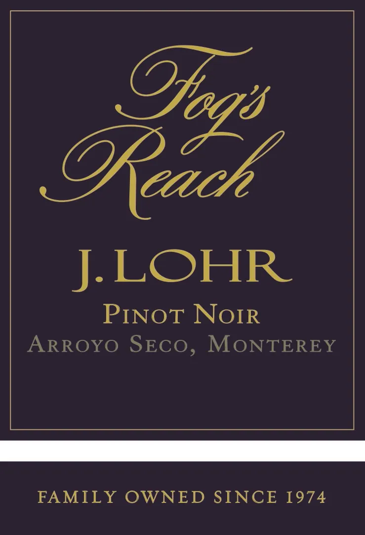 Fog's Reach Pinot Noir Bottle