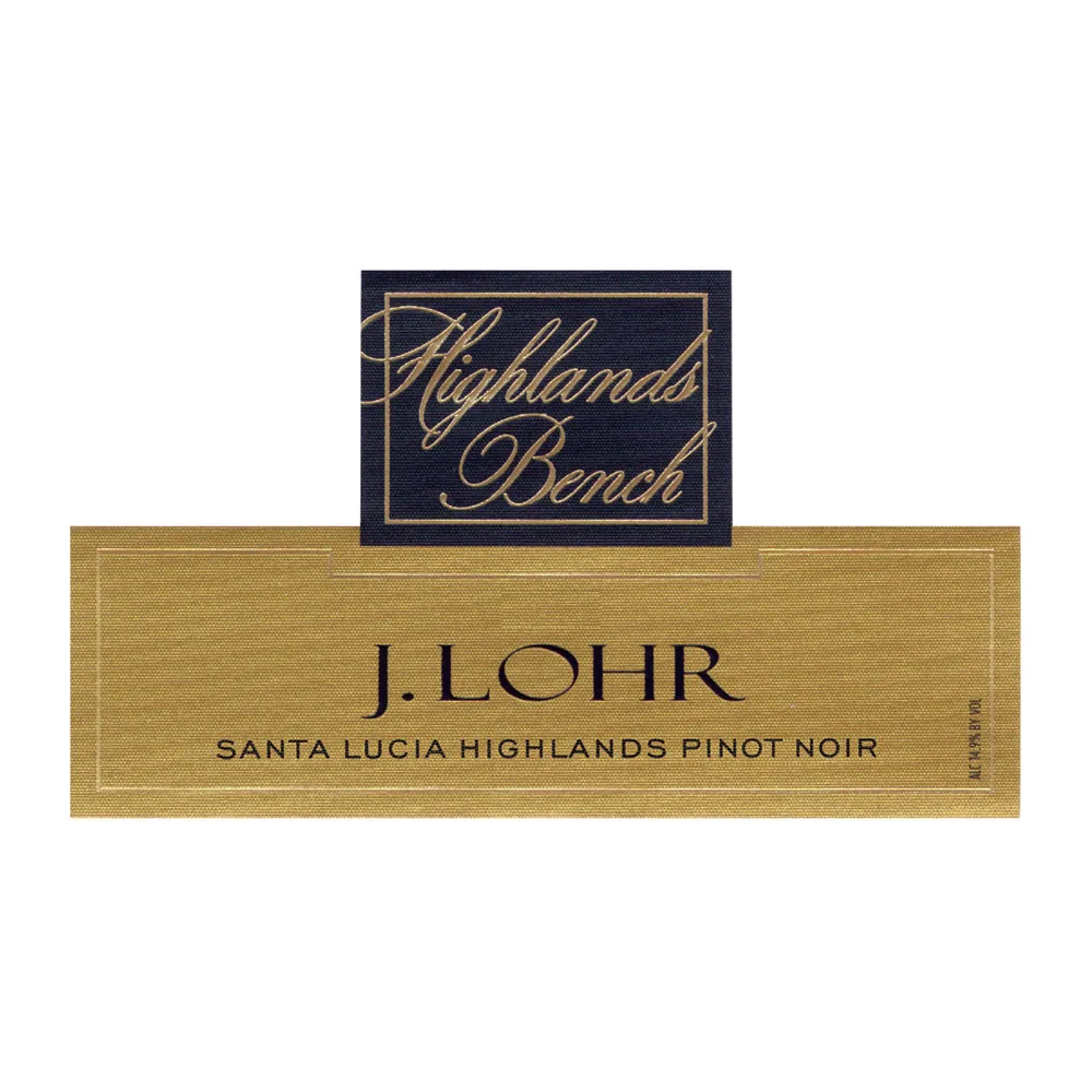 Highlands Bench Pinot Noir Bottle