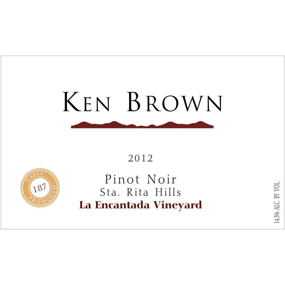 La Encantada Vineyard Pinot Noir Bottle