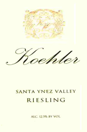 Riesling Bottle