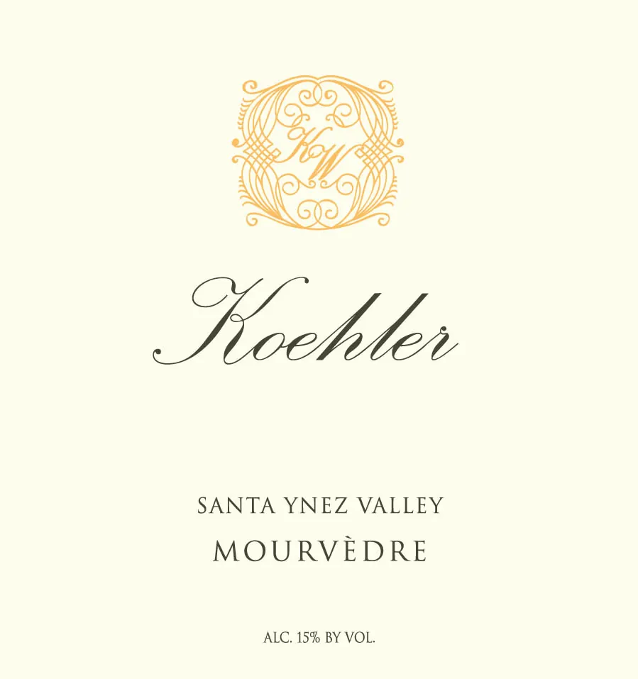 Santa Ynez Valley Mourvedre Bottle