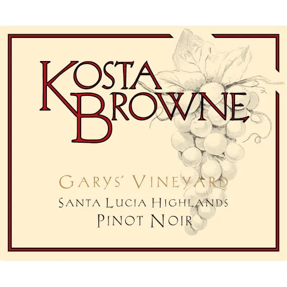 Gary's Vineyard Pinot Noir Bottle