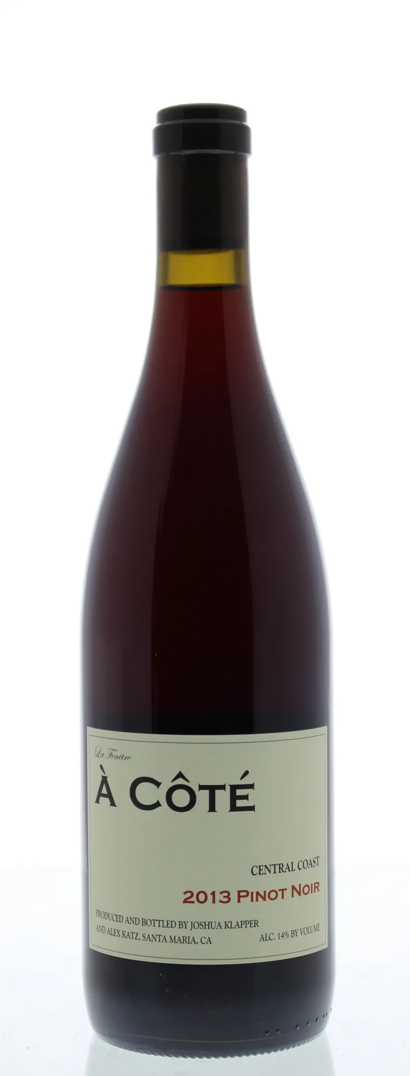A'Cote Pinot Noir Bottle