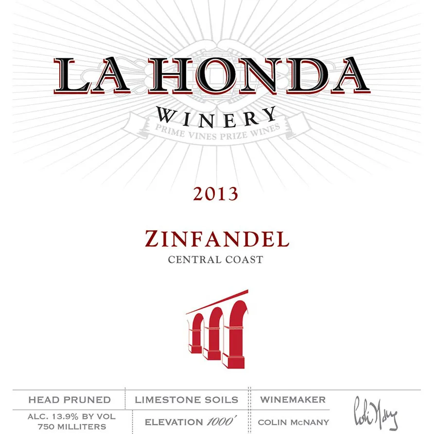 Zinfandel Bottle