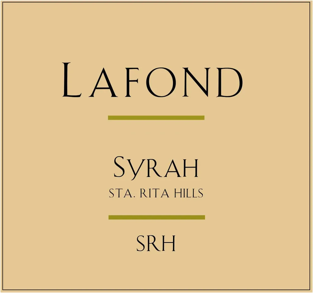 SRH Series Syrah Bottle