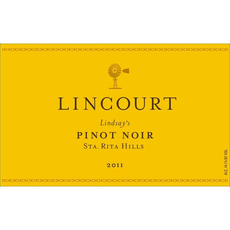 Lindsay's Pinot Noir Bottle