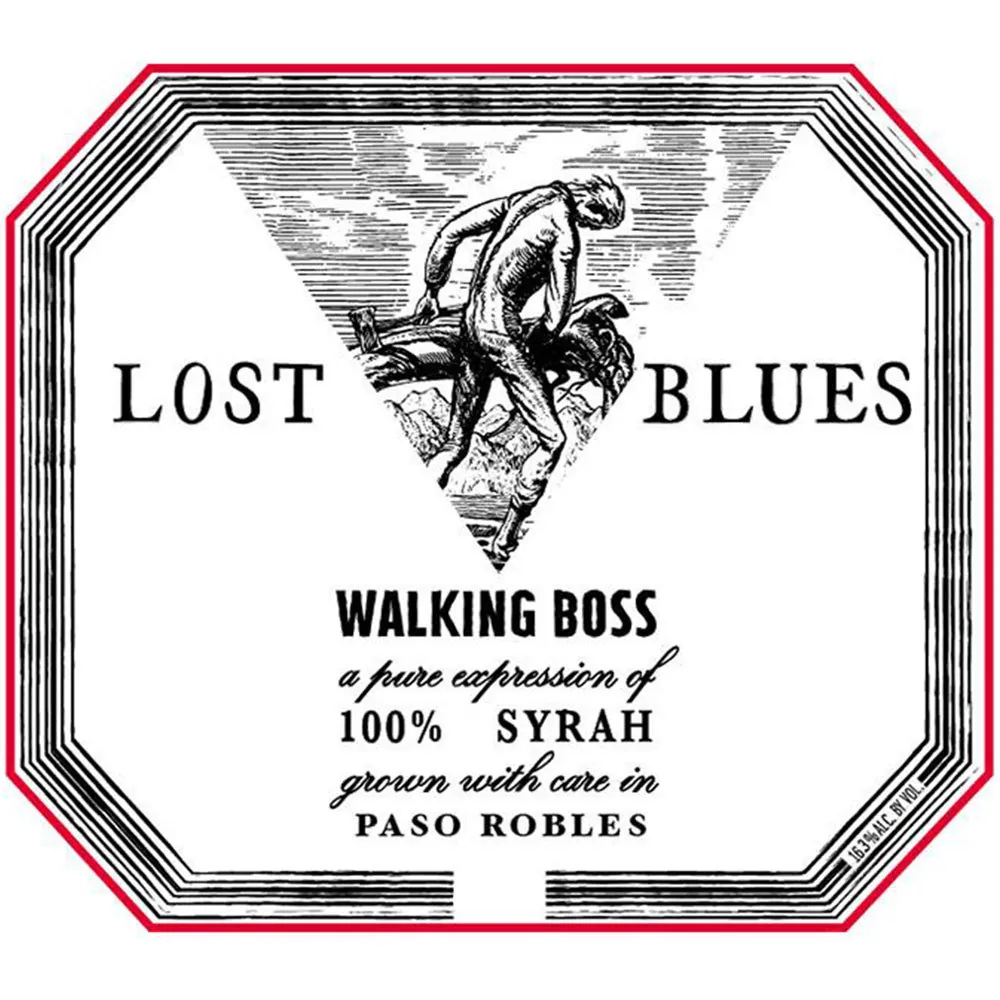 Walking Boss Syrah Bottle