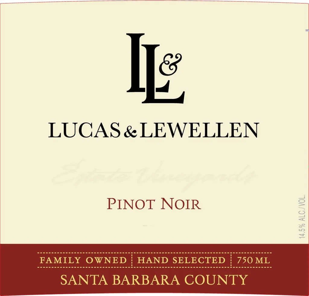 Santa Barbara Pinot Noir Bottle
