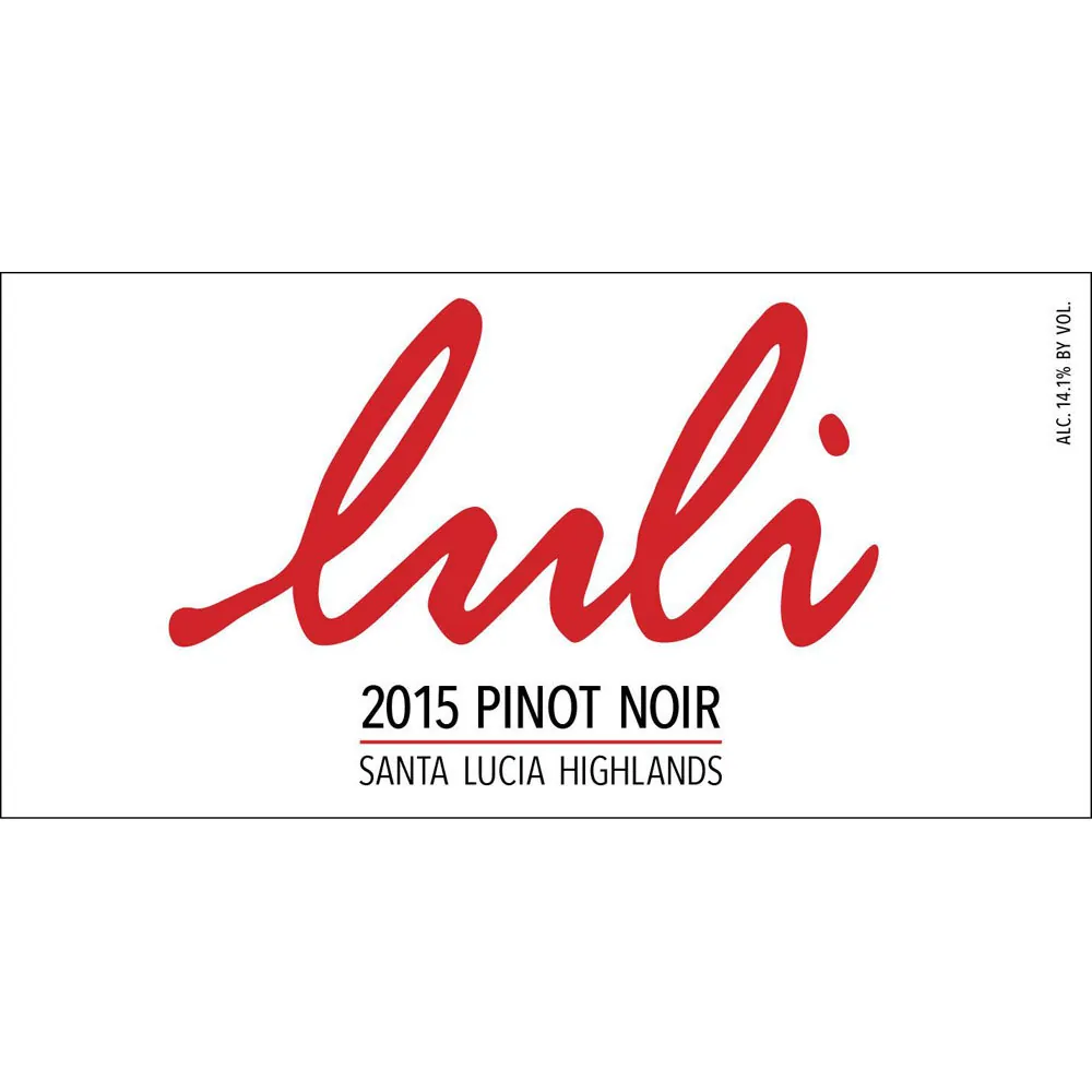 Monte Linda Vineyard Pinot Noir Bottle
