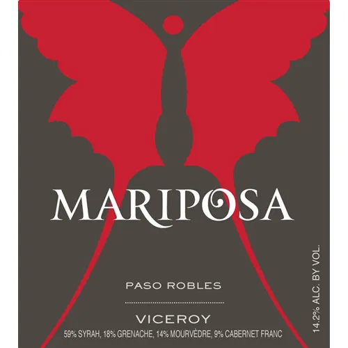 Paso Robles Viceroy Red Blend Bottle
