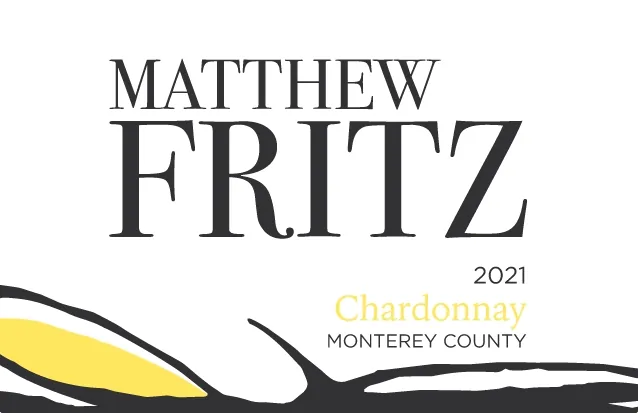 Matthew Fritz Monterey County Chardonnay Bottle