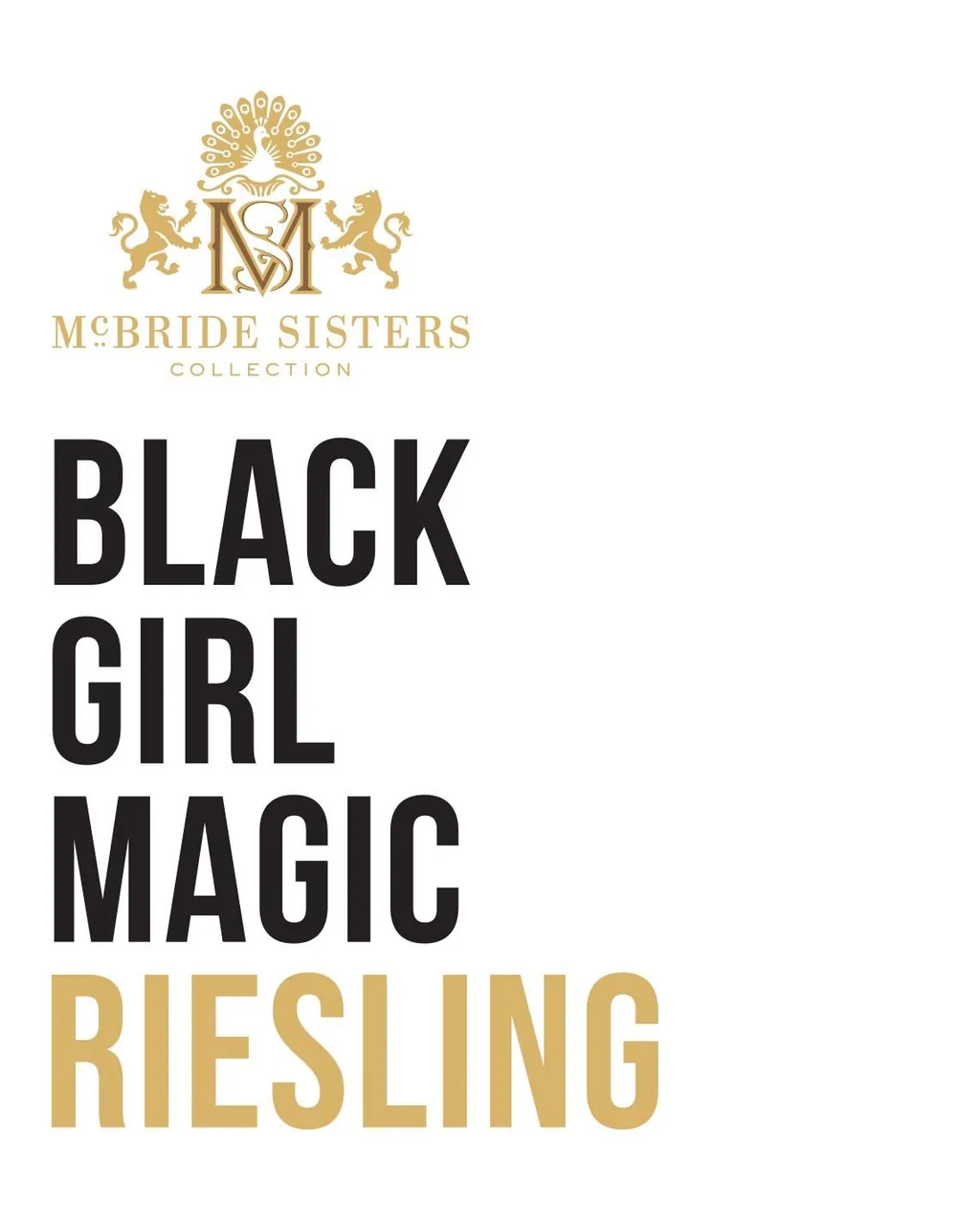 Black Girl Magic Riesling Bottle
